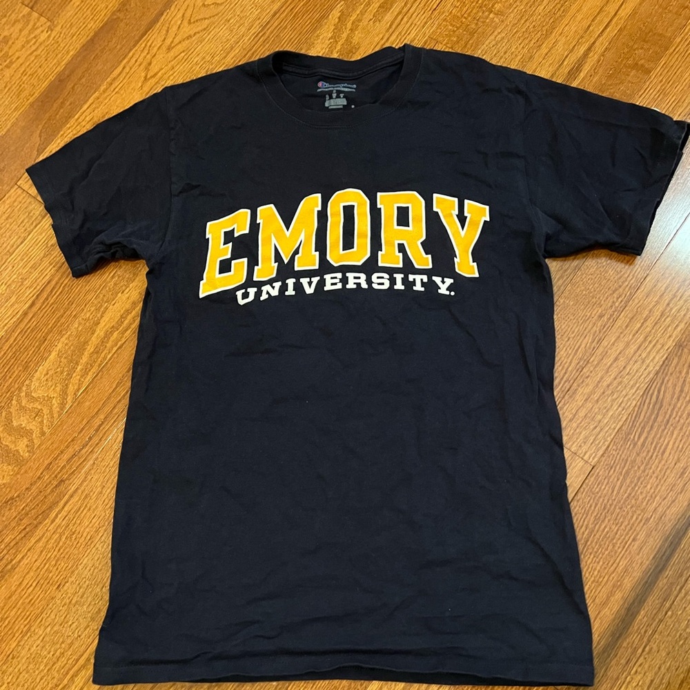 Champion emory univ tshirt SM